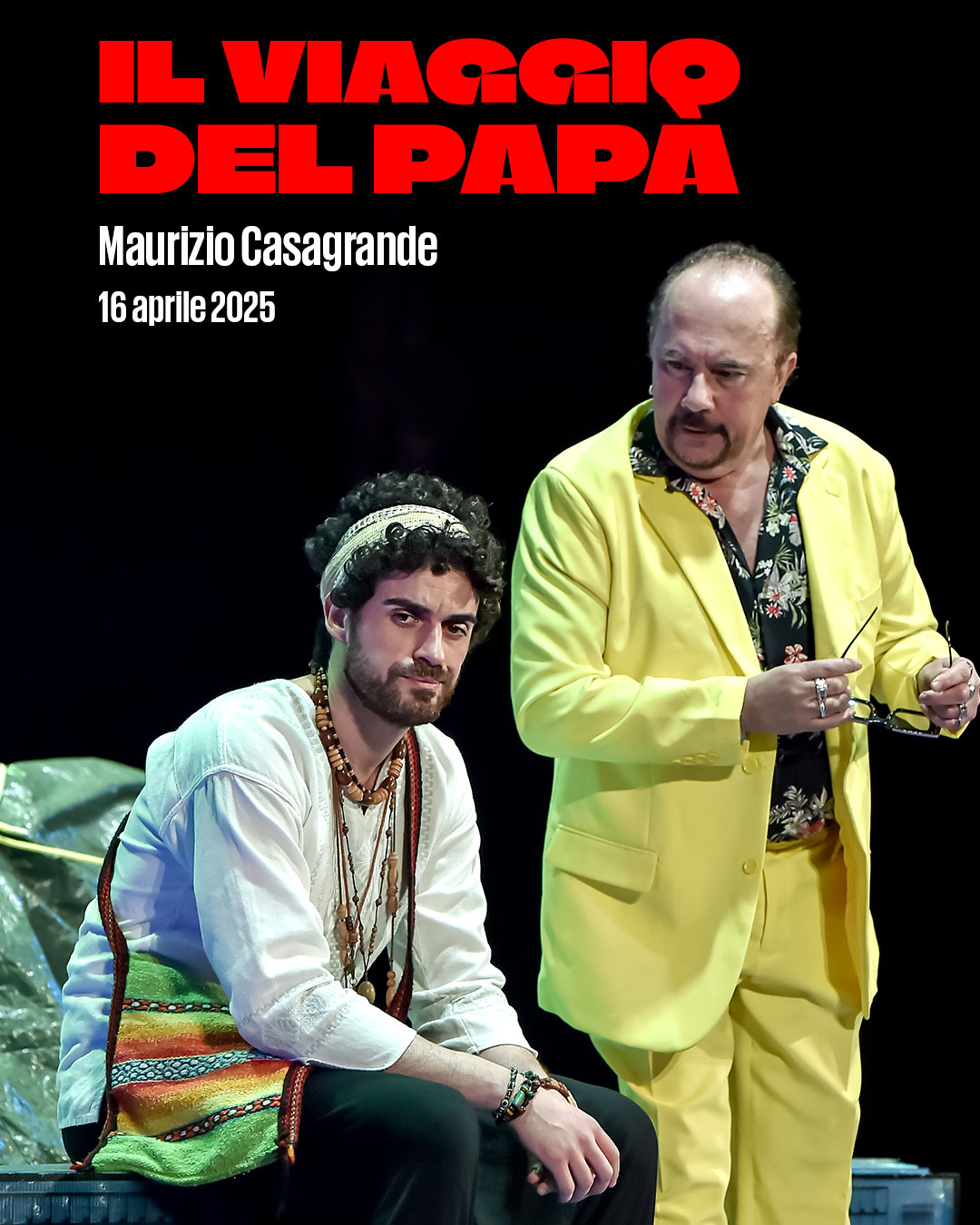 Al Teatro Manzoni di Milano il 16 aprile Maurizio Casagrande ne ‘Il viaggio del papà’