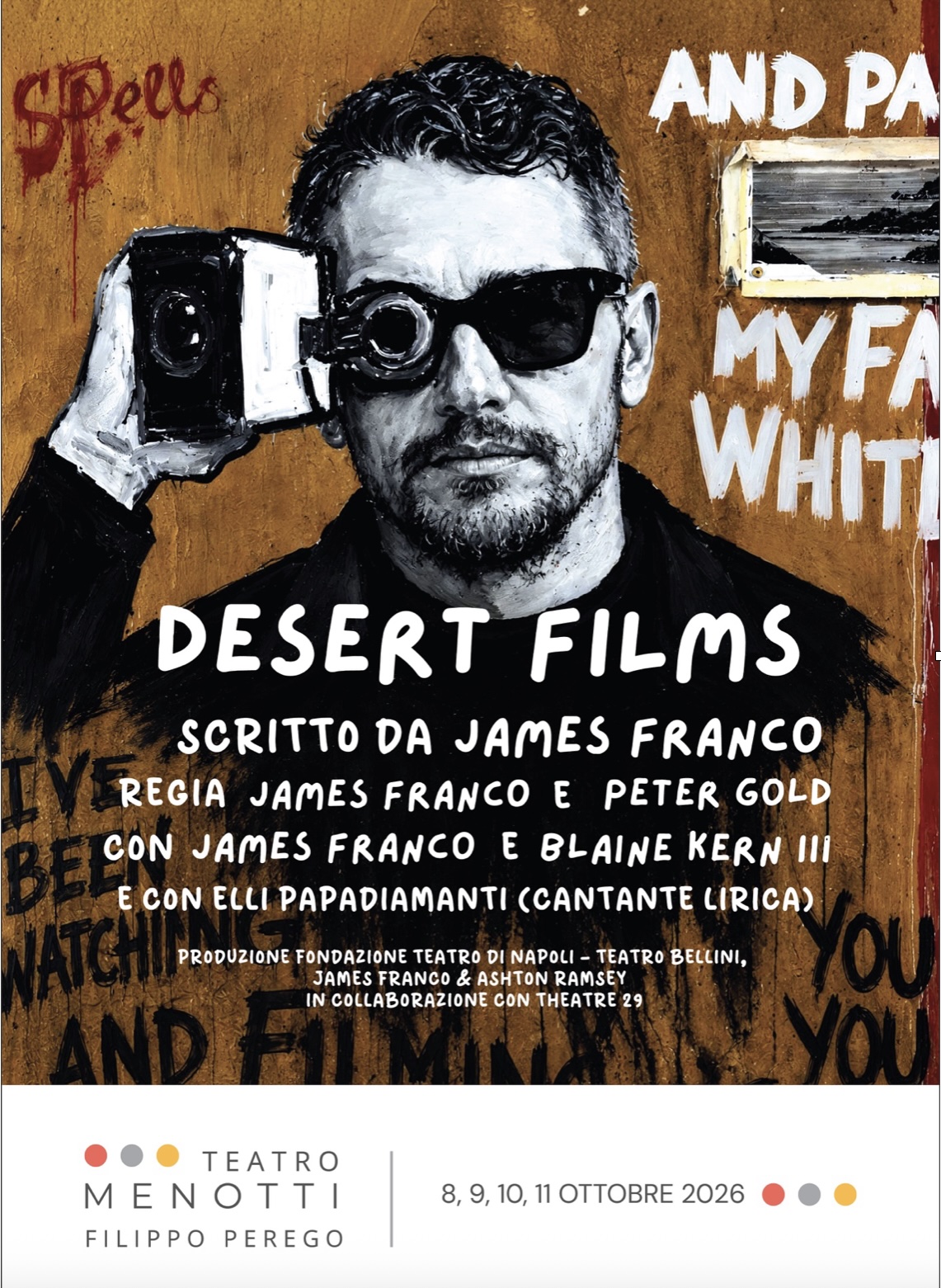 Al Teatro Menotti di Milano James Franco in ‘Desert Films’